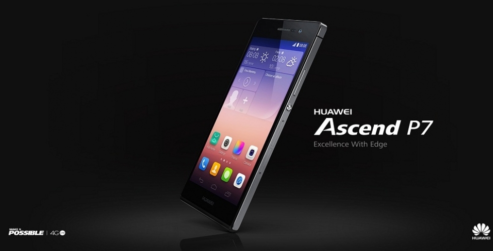 طرح Ascend P7 في الاسواق 