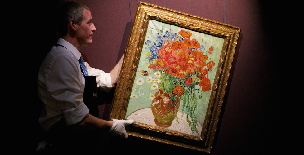 لوحة لـ Vincent van Gogh بـ 38.7 مليون جنيه استرليني