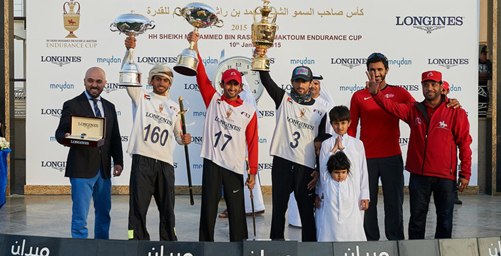 ولي عهد دبي يفوز بكأس القدرة للعام 2015 