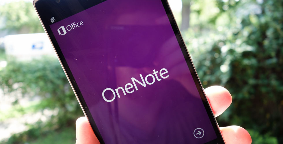 ‏OneNote  من دون قيود