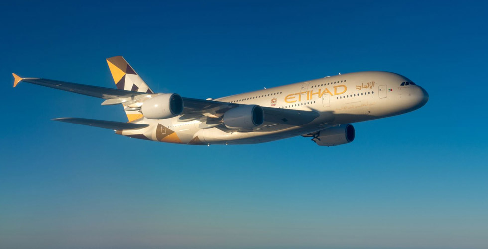 الإتحاد يطلق طائرة A380  في اتجاه لندن