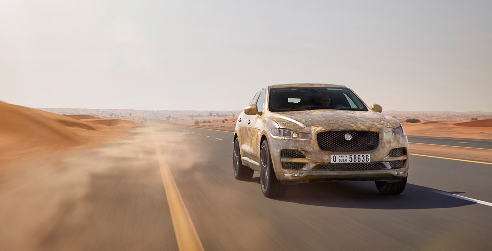 جاكوار F-PACE تتخطّى أعتى الاختبارات