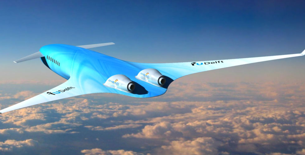 طائرة مستقبليّة بتقنيّات حديثة ومتطوّرة 