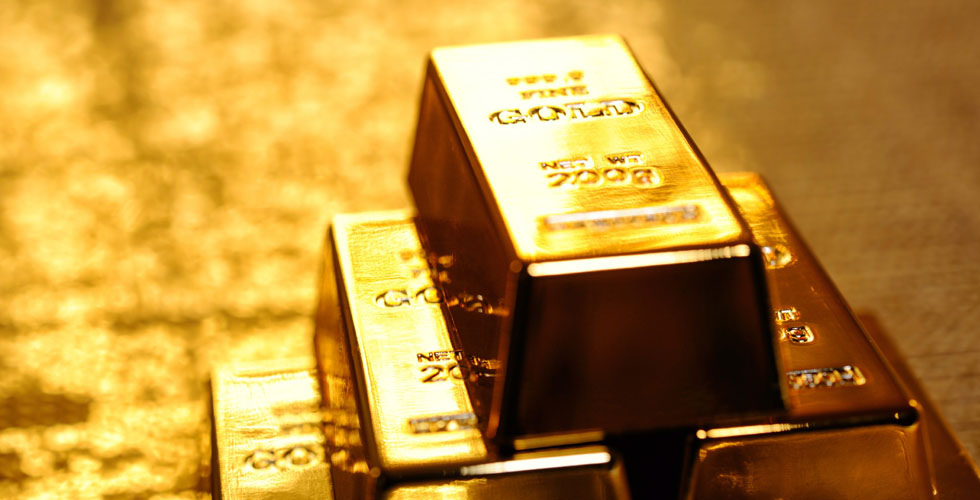 الذهب يصعد آسيويا مع هبوط الاسهم والدولار