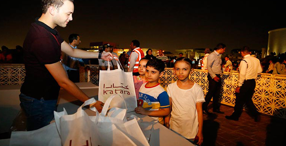 احتفالية العيد في  مسرح الظل في الدوحة 