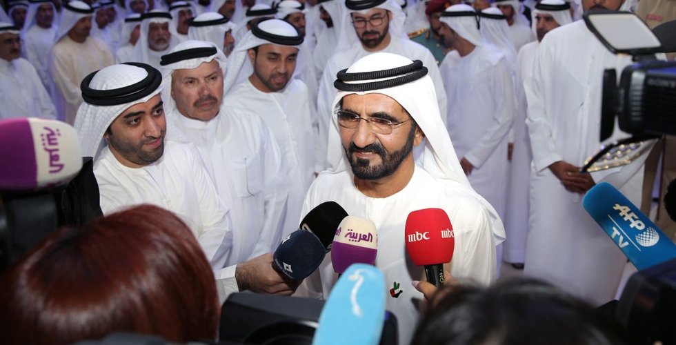 حاكم دبي يُطلق أكبر مؤسسة انسانية