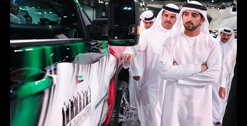 انطلاق عجلات معرض دبي الدولي للسيارات