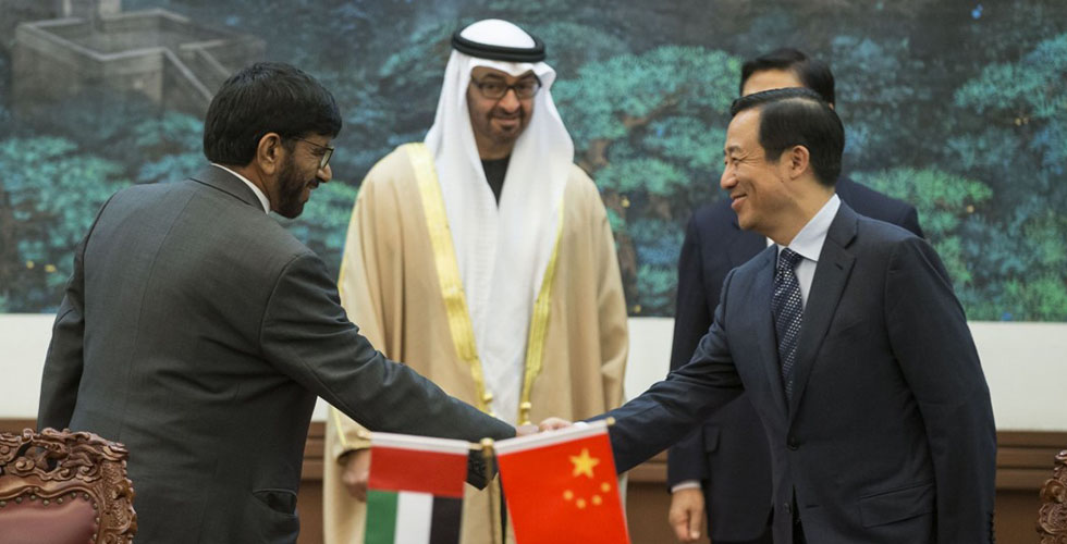 الإمارات والصين في اتفاقية فضائية