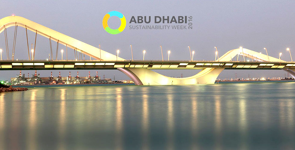 اسبوع ابو ظبي للإستدامة 2016
