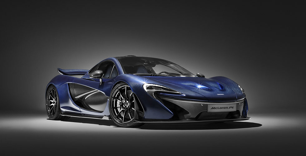 McLaren P1  العارية في جنيف