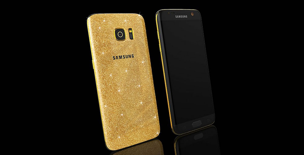  Galaxy S7  مغطّس بالذهب