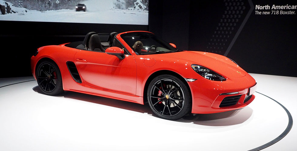 بداية ال 718 Boxster  في نيويورك