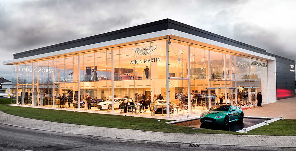 Aston Martin في نيوكاسل