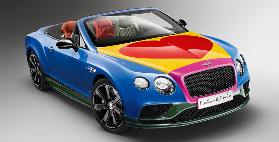 Bentley  الملوّنة لهدفٍ إنسانيّ