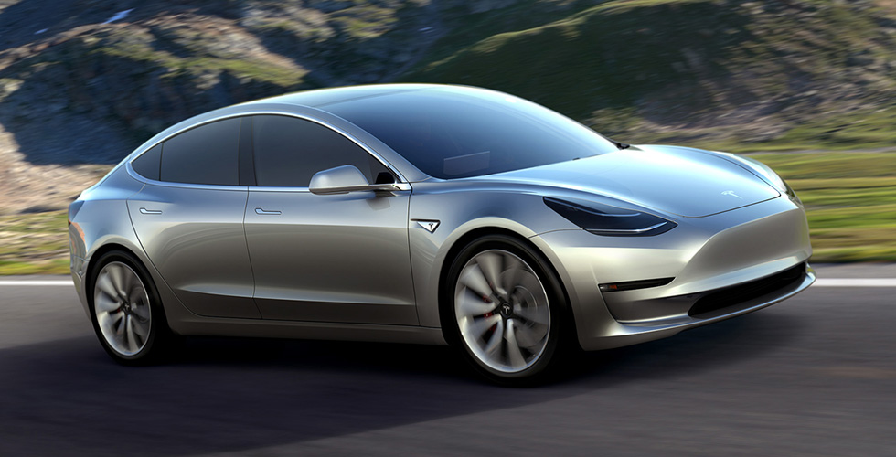  القيادة السريعة لل Model 3