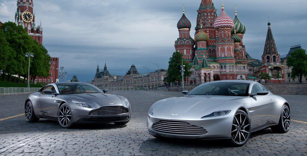 معرض Aston Martin  في موسكو
