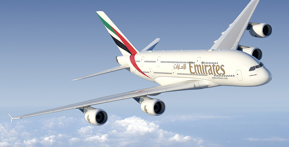 A380 الإماراتية نحو موسكو