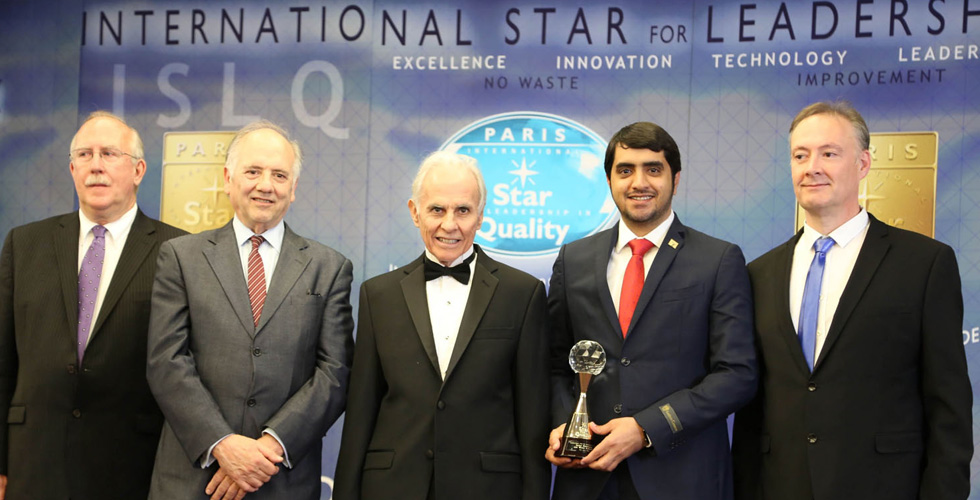 هيئة كهرباء ومياه دبي و جائزة النجم العالمي