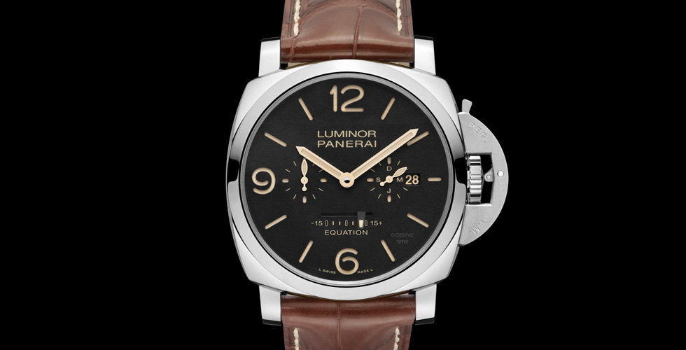 معادلة الوقت أوضح مع Panerai 