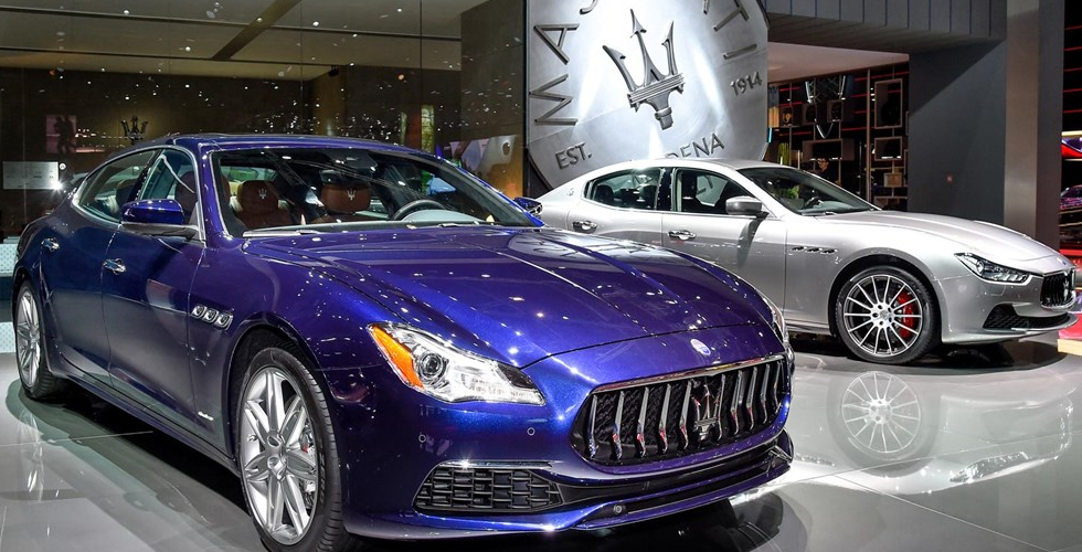 Maserati  في معرض باريس