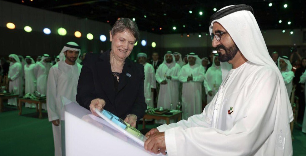حاكم دبي يطلق منظمة للاقتصاد الاخضر