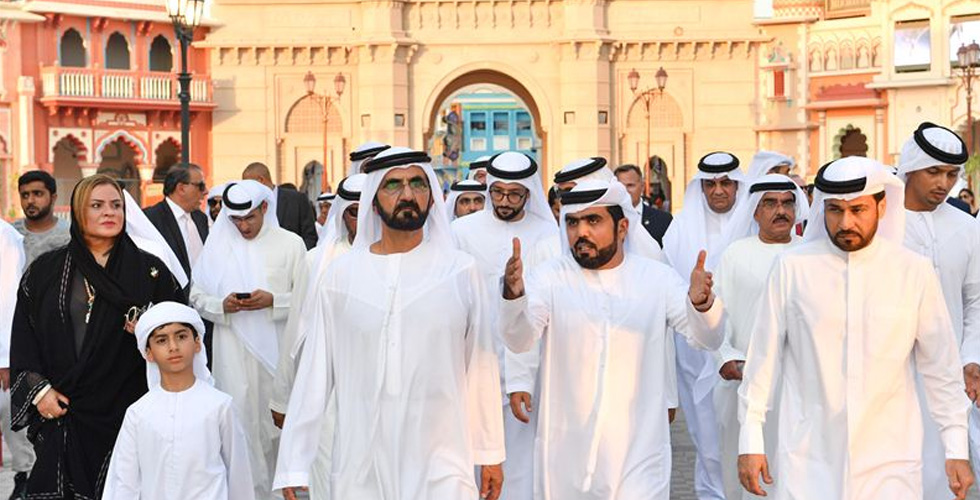 حاكم دبي في مشاريع ترفيهية 