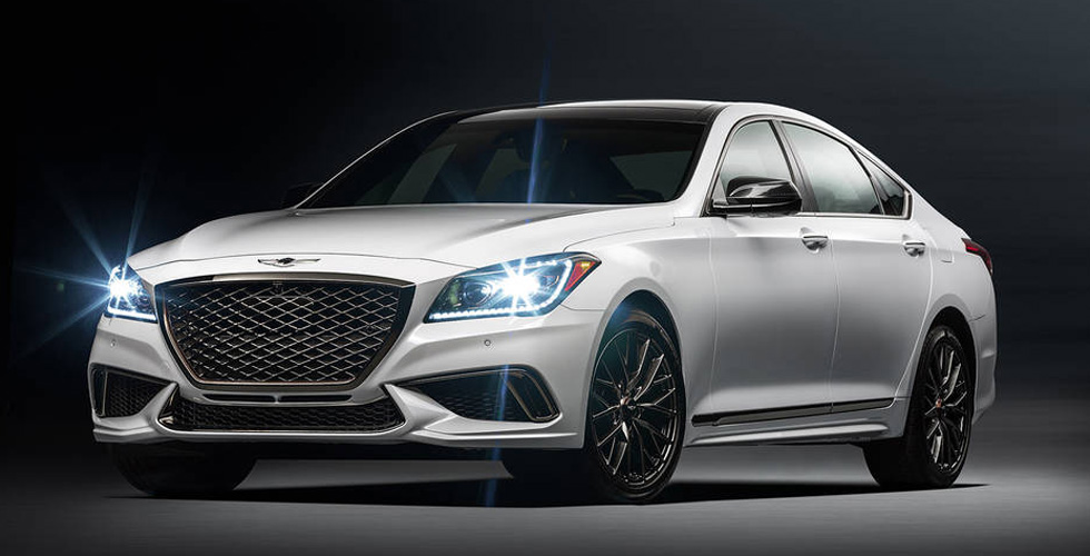 حلّة جديدة لل2018 Genesis G80