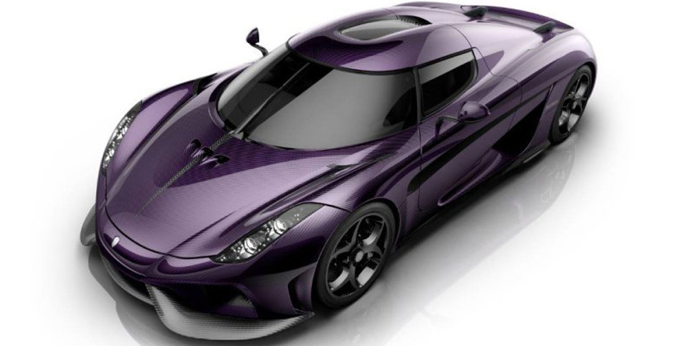 تحية ل Prince  في ال Koenigsegg Regera