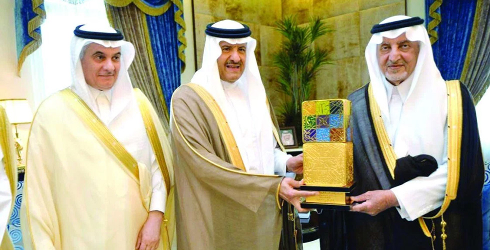تكريم الأمير خالد لتعزيزه التراث العمراني
