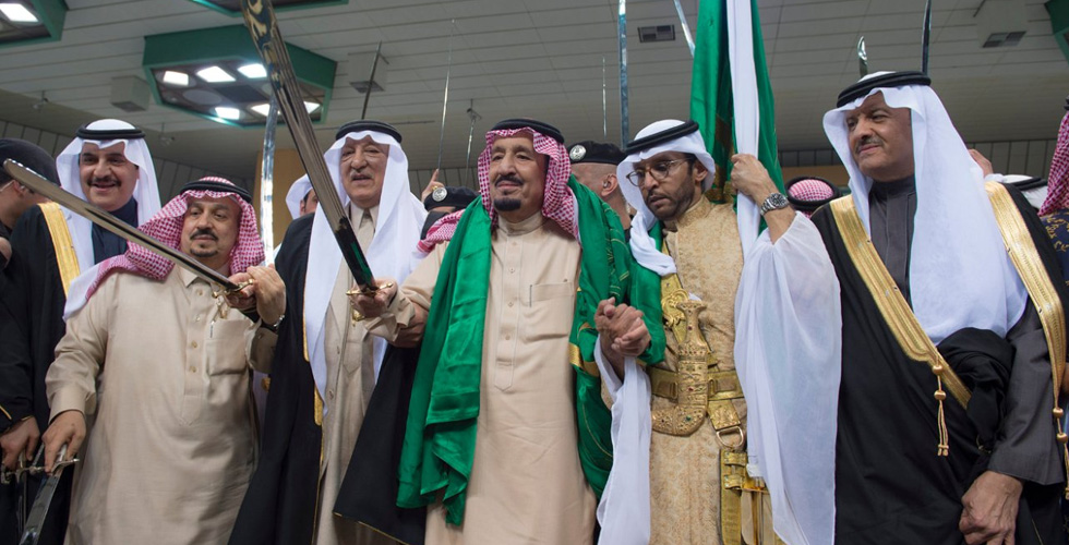 الملك سلمان يرعى حفل العرضة السعودية 
