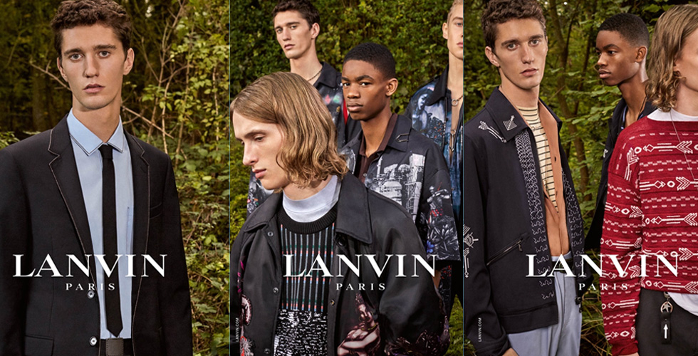 Lanvin في الهواء الطلق لحملة جديدة 