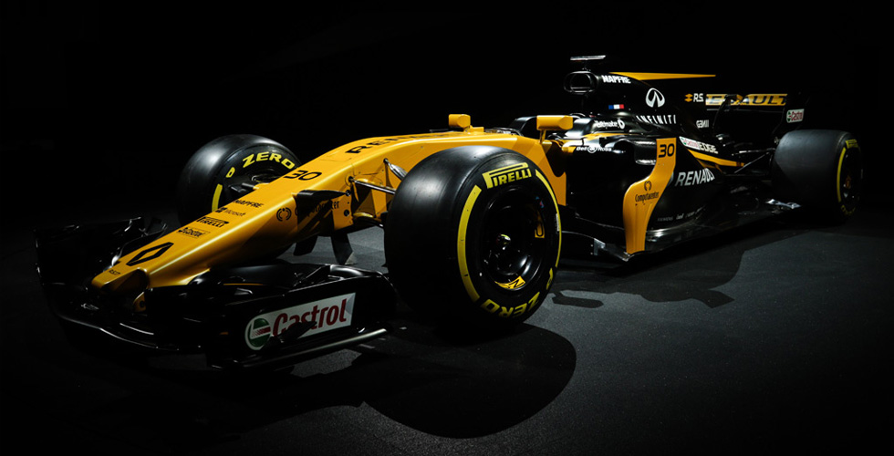 هذه سيّارة Renault  لل Formula One