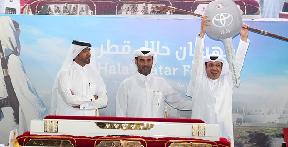 ارتفاع حرارة الحماس في مهرجان حلال قطر 