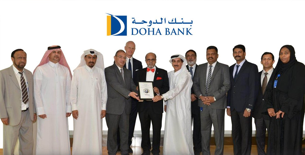 جائزةٌ جديدةٌ في رصيد بنك الدوحة