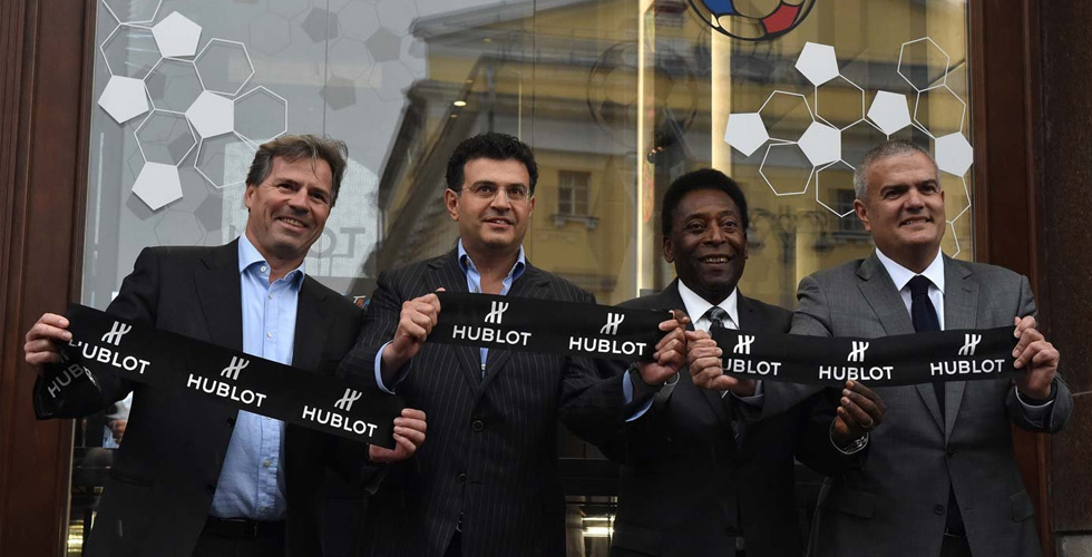 Hublot تدعم كرة القدم