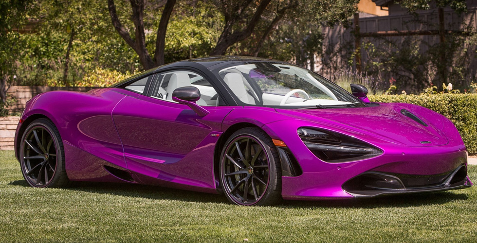 McLaren بألوان نابضة بالحياة  