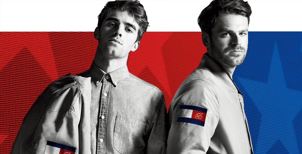 The Chainsmokers في حملة Hilfiger الجديدة 