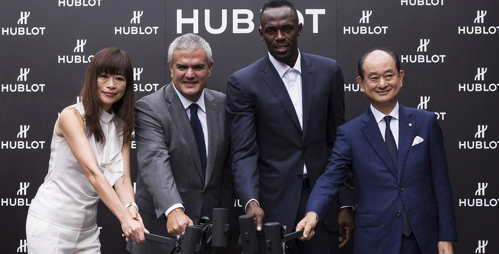 بولت يشارك في حدث Hublot الخيري 