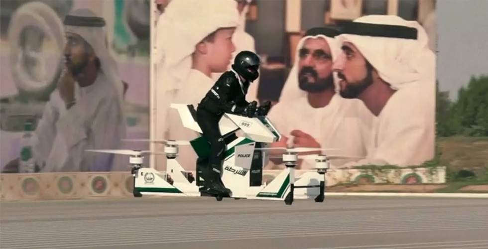 شرطة دبي على آليّات من Star Wars