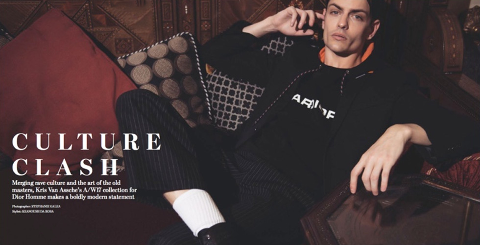 Dior Homme تكرّم زخرفات الاحتفال