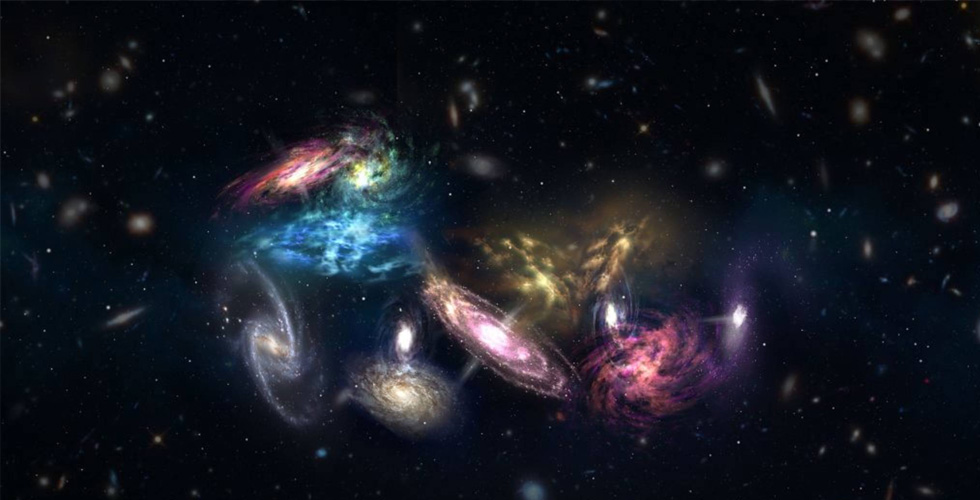توجه جديد لتفسير بداية الكون