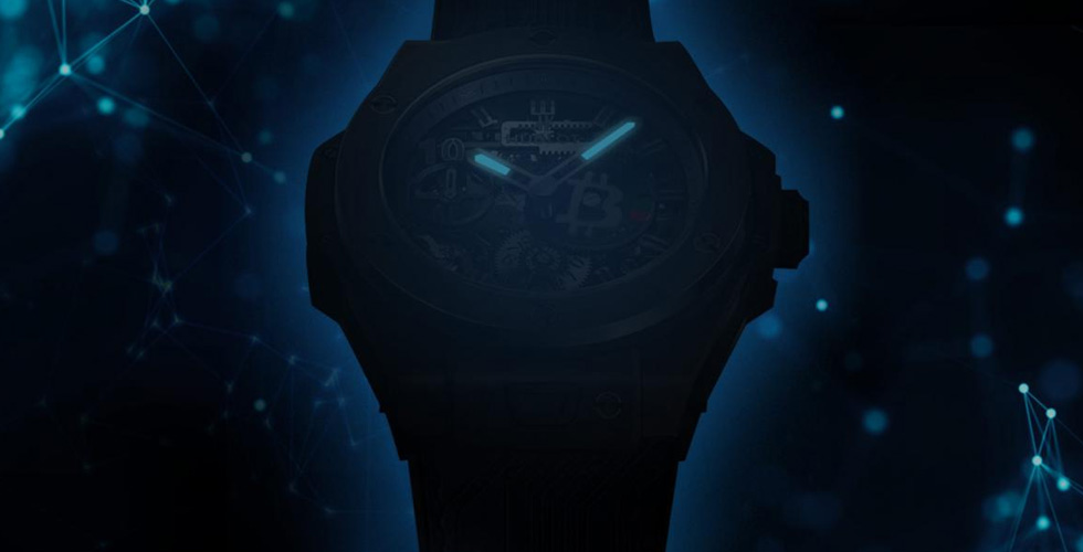 ساعة Hublot والشراء بالبيتكوين