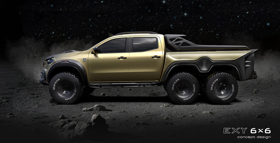 Pickup Design  ستطلق شاحنة شبيهة بـ6×6 من مرسيدس