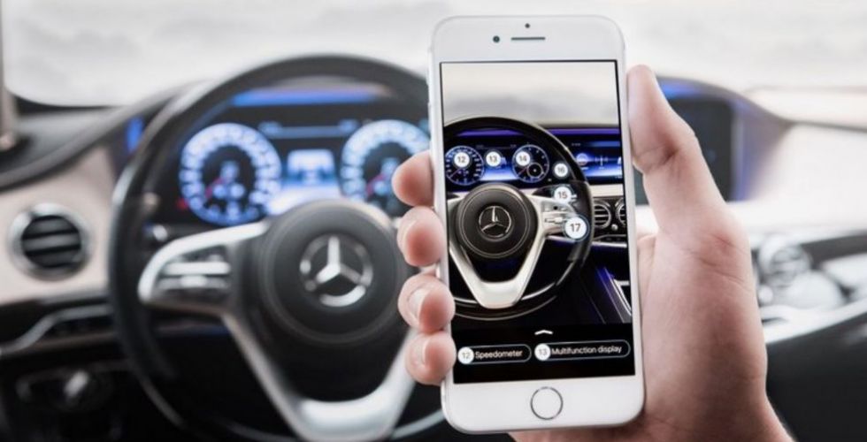 تطبيق Mercedes-Benz أظهر معلومات خاصة بغرباء خطًأ