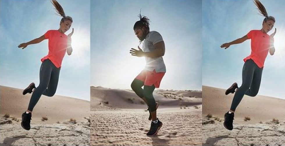 adidas تكشف النقاب عن مجموعة Heat.RDY الجديدة في صحراء القدرة 