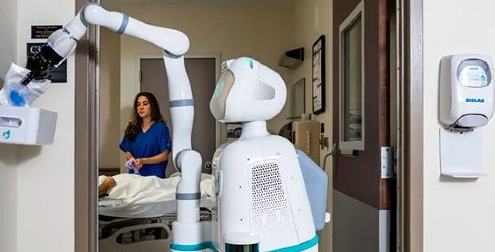 الممرضة الروبوتية في خط المواجهة