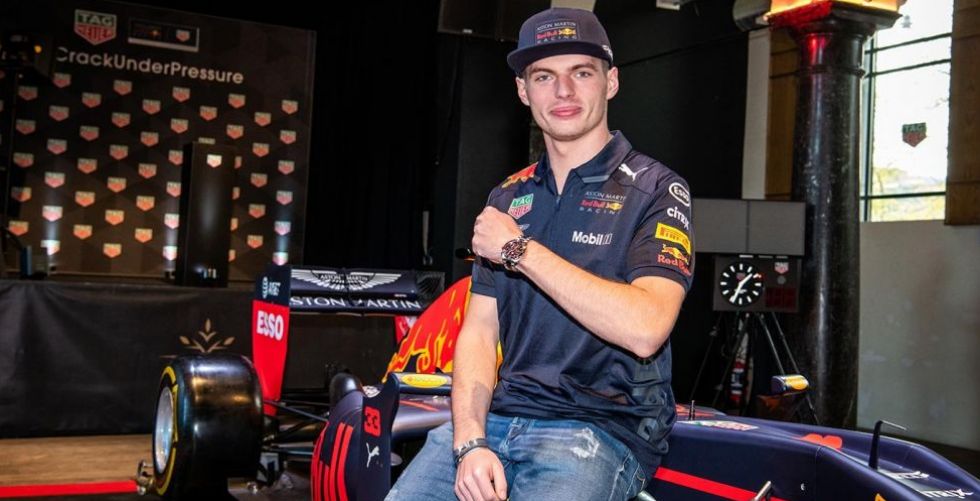 TAG Heuer و Max Verstappen وساعة ثالثهما