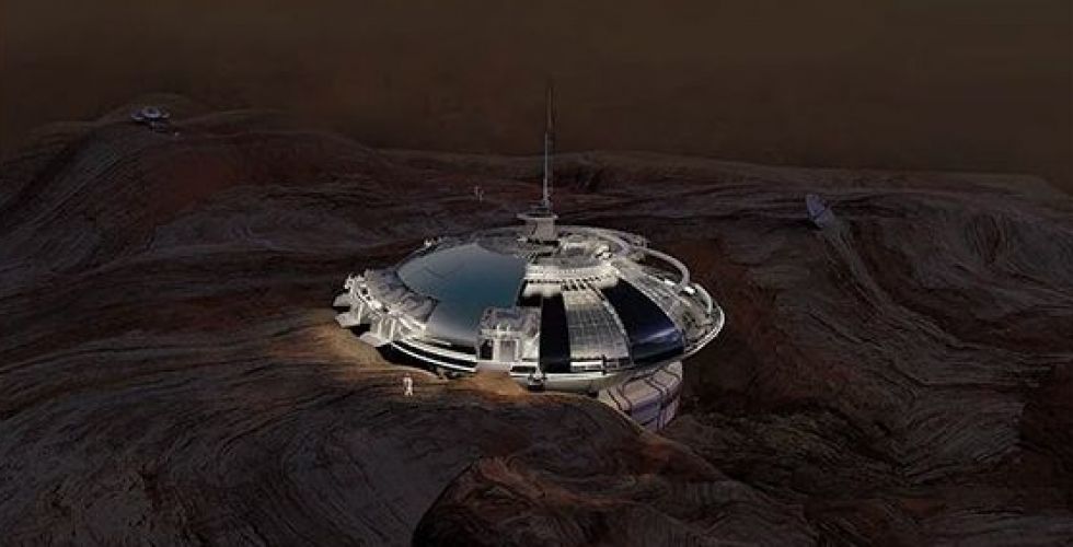 ابتكار منزل للاستيطان في المريخ