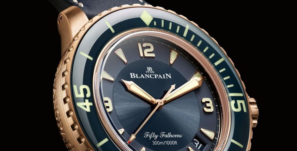 رابط مميز يجمع Blancpain  بقاع البحر