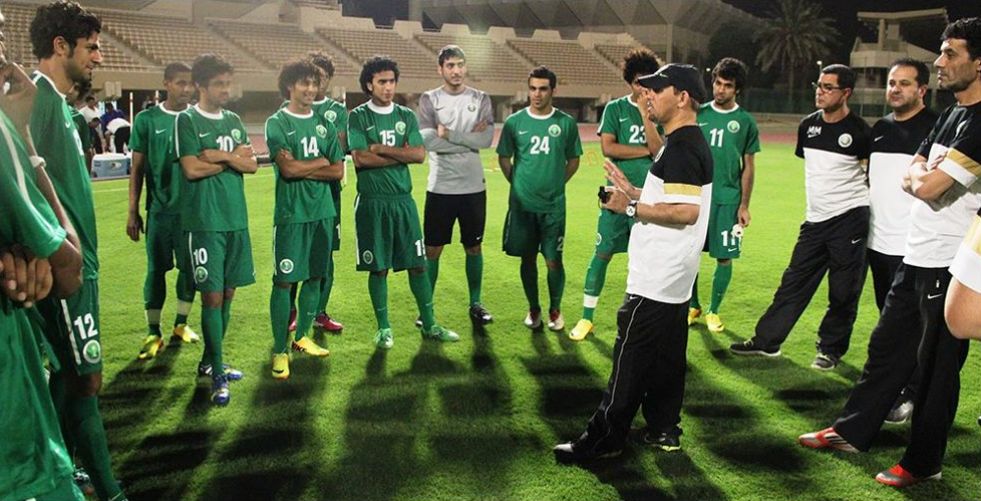 المنتخب السعودي لكرة القدم في لندن لمزيد من التمارين